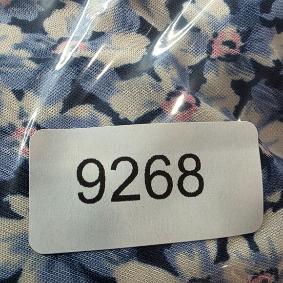 Womens Lauren Ralph Lauren Floral Dress V Neck Short Sleeve Polyester Stretch 16 - Picture 9 of 9